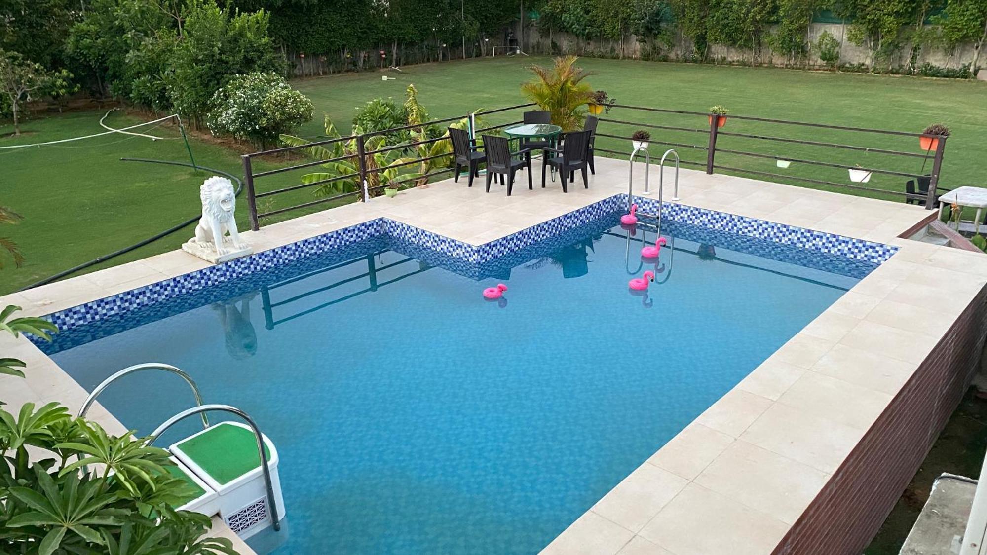 The Singh Farm Cosy Private Pool Farm Villa Gurgaon Exterior foto
